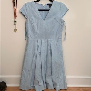 Brooks brothers light blue dress
